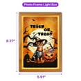 thumbnail image 5 of Trick or Treat Abyssinian Needs Candy Happy Halloween Night Acrylic Plaque with Wood Photo Frame Box Cat Lover Kitten Owner Gifts Light Box - 02020, 5 of 5