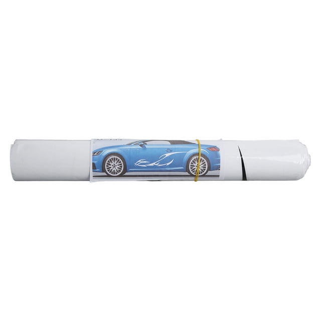 2 uds. Etiqueta adhesiva lateral para coche, resistente al agua, llama, deportes de carreras, calcomanía a rayas, Universal para vehículo
