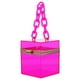 thumbnail image 1 of 1pc Cross Body Bag Tote Transparent Jelly Bag One Shoulder Pouch Bag Square, 1 of 5