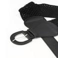 thumbnail image 6 of Elasticated Cinch Belt 3" Wide Stretch Waist Band Pin Clasp, 6 of 6
