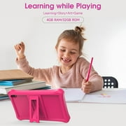 2024 Tablet for Kids, Android 12 Kids Tablets 7 inch, 4+32GB ROM(1TB Expand)