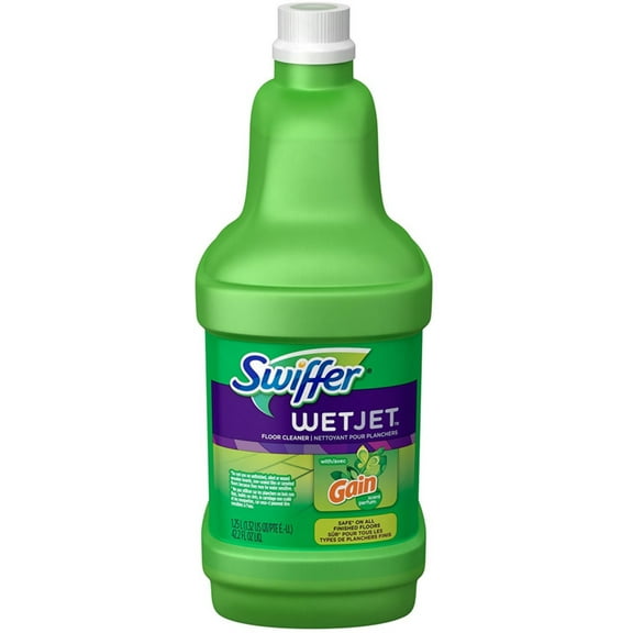 Swiffer WetJet Floor Cleaner, Gain Original Scent 42.20 oz (Pack of 2)