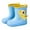 Blue, variant on Rgdypko Kids Comfortable Non- Boots Cute Cartoon Fashion Children Rain Boot Rainboot Size 18-24 Months