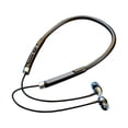 thumbnail image 1 of Wireless Bluetooth Headset Neckband Style with Magnetic Absorption, 5.0 Bluetooth, 170 mAh Battery, IPX4 Sweatproof, Type-C Fast Charging, for Sports Running and Office Use, 1 of 7
