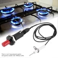 thumbnail image 4 of 1 Out 2 Piezo Spark Ignition Kit Bbq Grill Push Button Igniter For Fireplace Stove Gas, 4 of 5