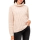 thumbnail image 1 of Suéter tejido grueso cuello alto AMAD Casual para mujer Talla L, 1 of 5