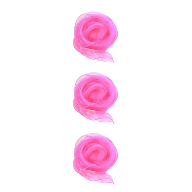 Qarigey Bufandas cuadradas Pañuelo de gasa Adornos para el cabello Accesorio de fiesta Ropa informal para niños de jardín de infantes para Type1 NO1