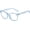 Transparent Blue, variant on Non Prescription Glasses for Men Women Square Clear Lens Eyeglasses