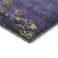 thumbnail image 3 of Addison Rugs Mayfield Premium Machine Washable Transitional Floral Purple Rectangle Rug, 3' x 5', 3 of 7
