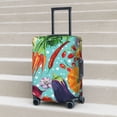 thumbnail image 2 of Lsque Vegetable Printed Luggage Cover, Travel Luggage Protector,Scratch and Dirt Resistant, Fits 18-32 Inch Luggage - Large, 2 of 9