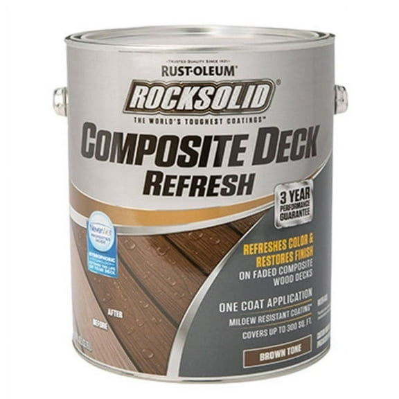 Rust-Oleum Rock Solid Wood Finish, 1 Gallon