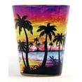 thumbnail image 2 of Bahamas Palm Sunset shot glass, 2 of 4