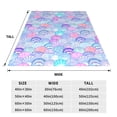 thumbnail image 3 of Pofeuu Watercolor Sea Shells 1 Print Ultra-Soft Micro Fleece Blanket,for Bed Or Sofa,All Season Throw Blankets Flannel Blanket-50"x40", 3 of 7