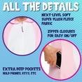thumbnail image 4 of Silver Lilly Slim Fit Pig Animal Adult One Piece Cosplay Costume (Medium), 4 of 6