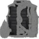 thumbnail image 1 of Chaleco de estilo militar grueso acolchado para hombre, chaleco suelto de gran tamaño con cuello levantado, chaleco cálido para hombro, 1 of 4