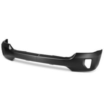 DNA Motoring Front Black Bumper Face Bar w/ Fog Light Holes for 16-19 Chevy Silverado 1500