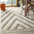thumbnail image 2 of SAFAVIEH Kenya Isidore Geometric Area Rug, Black/Ivory, 4' x 6', 2 of 8
