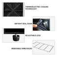 thumbnail image 2 of Koolatron 20 Bottle Thermoelectric Wine Cooler, Freestanding Wine Fridge with Digital Controls, 2 of 9