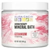 Aura Cacia Mineral Bath-Comforting Geranium 16 oz Bath Salt