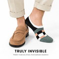 thumbnail image 5 of LITERRA 12 Pairs Mens No Show Socks Low Cut with Non Slip Grip Casual Sock for Men, 5 of 9