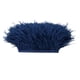 thumbnail image 2 of 1 yarda de plumas de avestruz, plumas de avestruz, fiesta de disfraces para ropa, Azul oscuro, 2 of 7