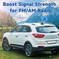 thumbnail image 3 of Antena de Radio para Auto Eightwood Aleta de Tiburón Universal con Alimentación de 12V, 3 of 8