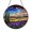Stained Glass 5.9 Inch, variant on Starry Sky Lavender Field Window Suncatcher, Stained Glass Style Scenic Art
