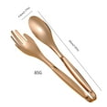 thumbnail image 2 of Clearance Food Clips under $5,Stainless Steel Saladss Tongs BBQ Kitchen Cooking Food Serving Bar Utensil Tong, 2 of 7