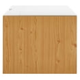 thumbnail image 6 of Modway Kinetic 38" Wall-Mount Office Desk in White Natural, 6 of 8