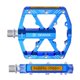 thumbnail image 5 of Pedal de Bicicleta Cola CNC Aluminio Antideslizante Reflectante Azul, 5 of 8