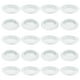 thumbnail image 1 of Uxcell Paquete de 20 Respiraderos de Soffit Circulares, 50mm/1.97 Pulgadas de Malla de Ventilación Redonda de Acero Inoxidable para Baño Hogar/ Oficina/Cocina/Armario/Ropero [Blanco], 1 of 7