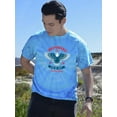 thumbnail image 2 of Independence Day Eagle Tie Dye Cyclone Men -Image by Shutterstock, Male Medium, 2 of 4