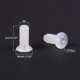thumbnail image 3 of Tornillos de nylon roscados Uxcell M4x0.39", tornillos de máquina de cabeza plana Phillips, 100Pcs, 3 of 4