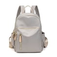 thumbnail image 5 of Mochila de tela Oxford para mujer, moderna, de moda, combinable, de gran capacidad, informal, para viaje, mochila escolar, mochila de lona, 5 of 5