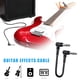 thumbnail image 1 of Cable de Pedal de efecto de guitarra eléctrica de 6,35, Cable de conexión de amplificador de guitarra de 15cm, 1 of 4