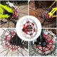 thumbnail image 5 of Disco de freno de bicicleta MTB, soporte de aleación de aluminio, rotor de freno de disco de bicicleta de 203mm, 5 of 5