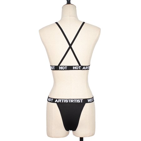 

PEASKJP Lingerie For Women Naughty Lingerie Nightwear Lace Stocking Thong Underwear Reoria Bodysuit Black X-L