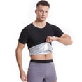 thumbnail image 6 of LIIPEE Summer Short Sleeve Tees For Men Athletic Solid Color Crew Neck T Shirts Male Comfortable Breathable Versatile Tshirt,XXXL, 6 of 8