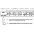 thumbnail image 2 of Allegro 30-40 mmHg Surgical 305/315 Open Toe Thigh High Medical Compression Hose, Comfortable Support Garments, 2 of 4