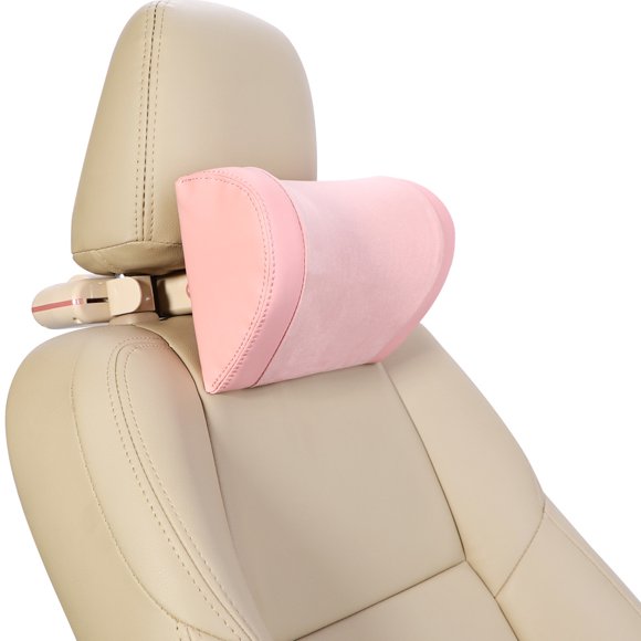 Reposacabezas mecánico, almohada para el cuello, almohada de espuma viscoelástica para el reposacabezas del automóvil, pequeño y ajustable