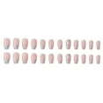 thumbnail image 4 of Fofosbeauty 24pcs Press on False Nails Tips, Short Coffin Fake Nails, Short Coffin Glittering Pink Diamonds, 4 of 7