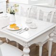 thumbnail image 2 of New Version 1.5mm Thick Clear Table Cover Protector, 88 X 42 Inch, No Plastic Smell Dining Table Cover, Heavy Duty Table Top Protector, Clear Plastic, 2 of 2
