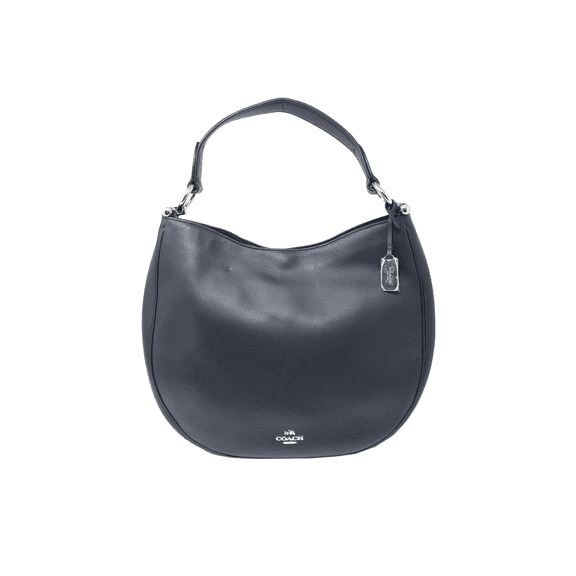 Coach 36026 Nomad Hobo In Glovetan Leather Navy Blue Ladies Bag