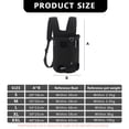 thumbnail image 3 of Mochila Para Mascotas Bolsa de pecho Hebilla de seguridad incorporada Bolsa de transporte para perros y mascotas Mochila (Negro S), 3 of 6