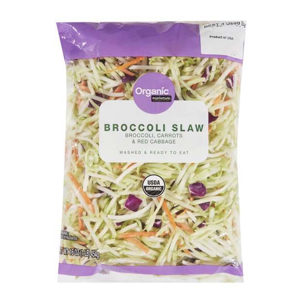 Marketside Organic Broccoli Slaw, 16 oz