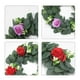 thumbnail image 5 of Rosas De Hoja De Eucalipto Verde, Corona De Flores De Simulación Para La Decoración De La Puerta Delantera De La Ventana De La Pared Scienceny HA042558-00, 5 of 6