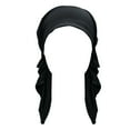 thumbnail image 2 of MSJUHEG Head Coverings,Turbans,Head Scarf,Hair Scarves,Chemo Hats,Head Hat Cap Ethnic Pre Tied Braid Hair Cover Wrap Turban Headwear Hat Black One Size, 2 of 6