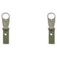 thumbnail image 2 of Eigraketly Hebilla para mochila, gancho para botellas, hebillas para botella de agua de nailon, Clip para acampar al aire libre, senderismo, Verde 2piezas, 2 of 6