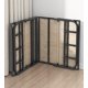 thumbnail image 3 of Cama individual de acero plegable con marco portátil, cama de metal plegable moderna y duradera, 3 of 3