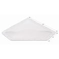 thumbnail image 1 of Icon Skylight 01868 4 Inch High Bubble Type Dome; Neo Angle; For 28 Inch Length x 10 Inch Width Opening; 32 Inch Length x 13 Inch Width Flange; Clear; Polycarbonate; Without Blind; Single, 1 of 4